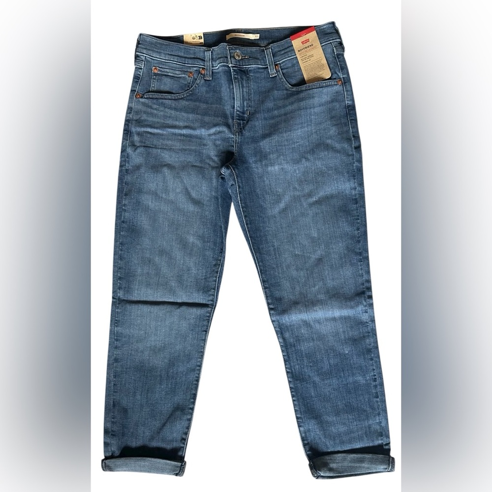 Levi's Blue Boyfriend Jeans